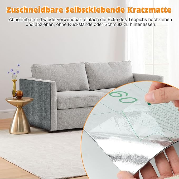 Kratzmatte - Selbstklebend