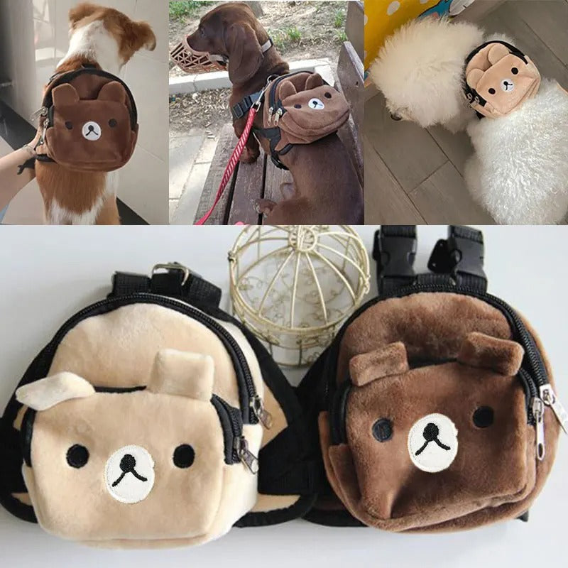 Geräumiger Teddy-Rucksack