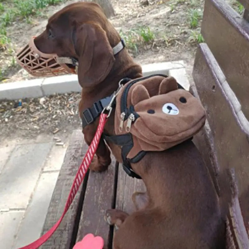 Geräumiger Teddy-Rucksack